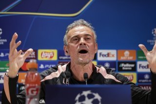 Luis Enrique veut emmener le PSG en finale de la Champions League KEYSTONE/EPA/CHRISTOPHE PETIT TESSON